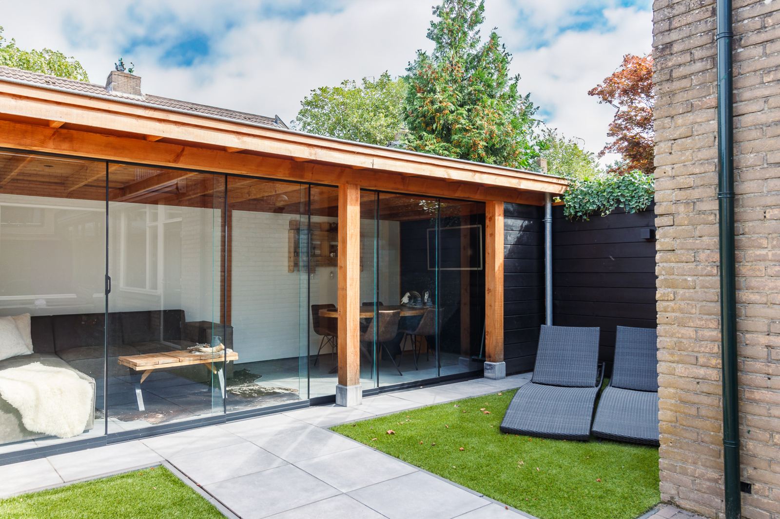 Terras en glas