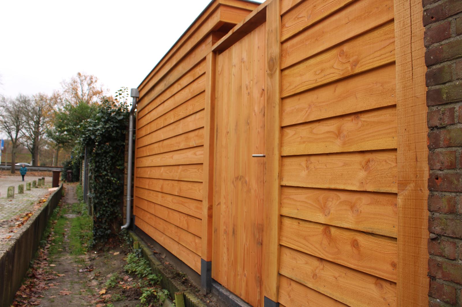 Houten wandafwerking